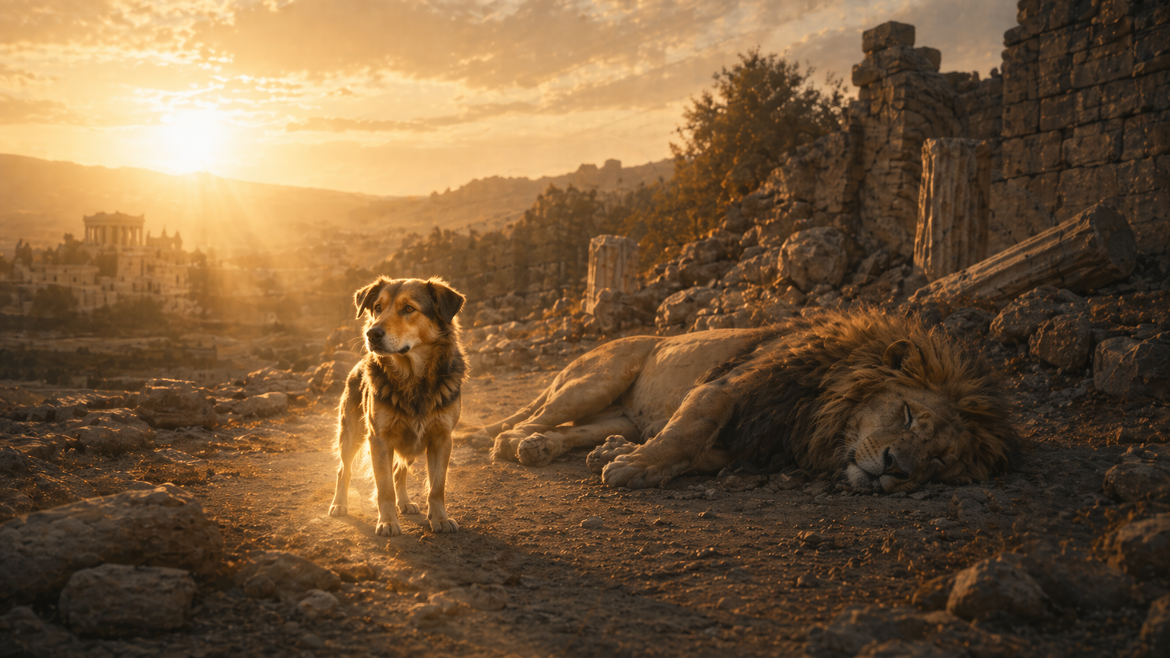 Живой пёс и мёртвый лев